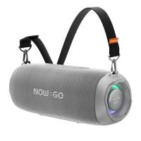 NOWGO F8 40W RGB SPEAKER SU GEÇİRMEZ TAŞINABİLİR KABLOSUZ BLUETOOTH HOPARLÖR GRİ
