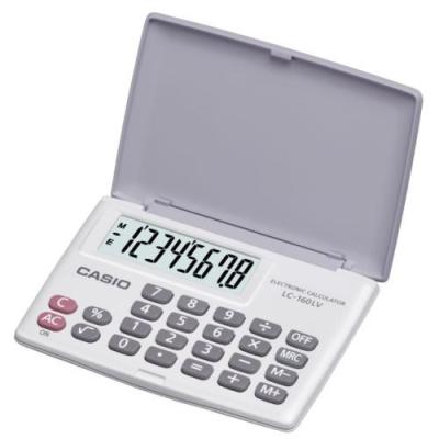 CASIO LC-160LV-WE CEP HESAP MAKINASI