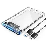 Orico USB 3.0 Micro B Şeffaf 2.5” inch SATA SSD Hard Disk Kutusu