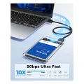 Orico USB 3.0 Micro B Şeffaf 2.5” inch SATA SSD Hard Disk Kutusu