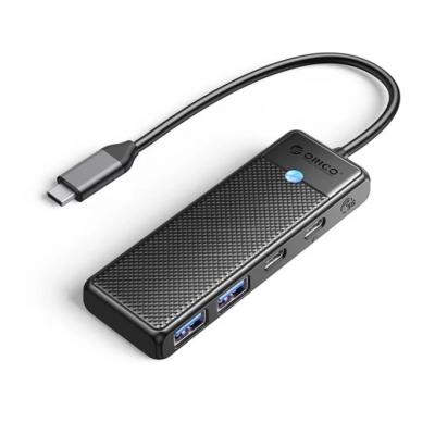ORİCO 4 PORTLU TYPE-C TO USB 3.0 / TYPE-C PD 100W YÜKSEK HIZLI 5GBPS HUB ÇOKLAYICI SİYAH