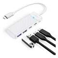 ORİCO 4 PORTLU TYPE-C TO USB 3.0 YÜKSEK HIZLI 5GBPS HUB ÇOKLAYICI BEYAZ