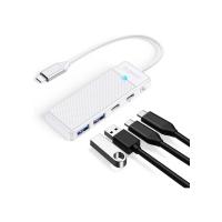ORİCO 4 PORTLU TYPE-C TO USB 3.0 YÜKSEK HIZLI 5GBPS HUB ÇOKLAYICI BEYAZ