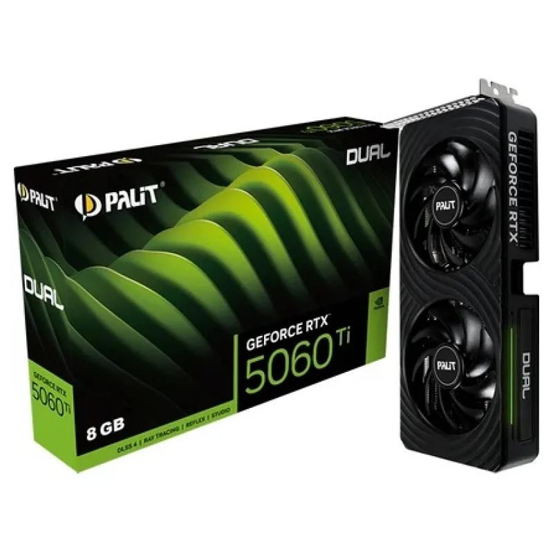 Palit GeForce RTX 5060 Ti Dual 8GB GDDR7 128 Bit DLSS 4 Ekran Kartı
