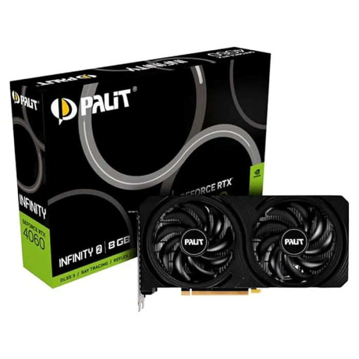 Palit RTX 4060 INFINITY Dual 8GB 128Bit GDDR6 Ekran Kartı