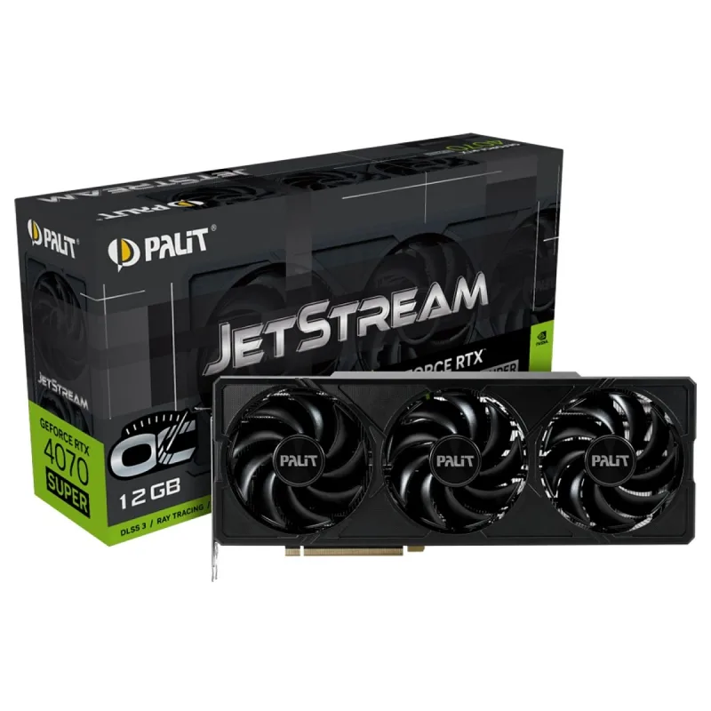 Palit RTX 4070 Super JetStream OC NED407ST19K9-1043J 192 Bit GDDR6X 12 GB Ekran Kartı