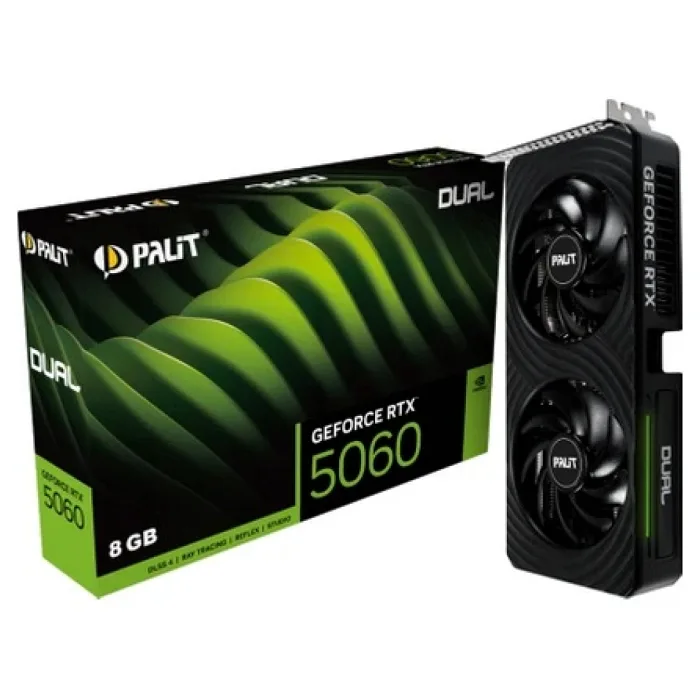 Palit GeForce RTX 5060 Dual 8GB GDDR7 128 Bit DLSS 4 Ekran Kartı