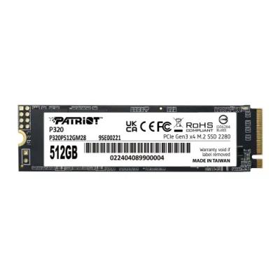 PATRİOT P320 512GB 3000/2200MB/S NVME M.2 SSD (P320P512GM28)