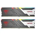 Patriot 32GB (2x16) Viper Venom RGB 6000MHz CL30 DDR5 EXPO Ram (PVVR532G600C30K)