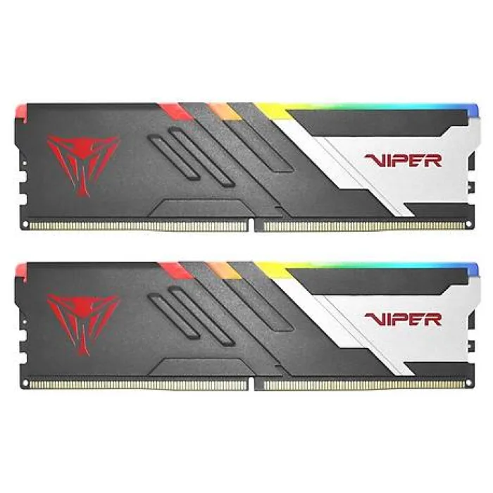 Patriot 32GB (2x16) Viper Venom RGB 6000MHz CL30 DDR5 EXPO Ram (PVVR532G600C30K)