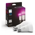 PHİLİPS HUE 9-75W RENKLİ AKILLI AMPUL 2Lİ EKOPAKET E27 BLUETOOTH ÖZELLİKLİ