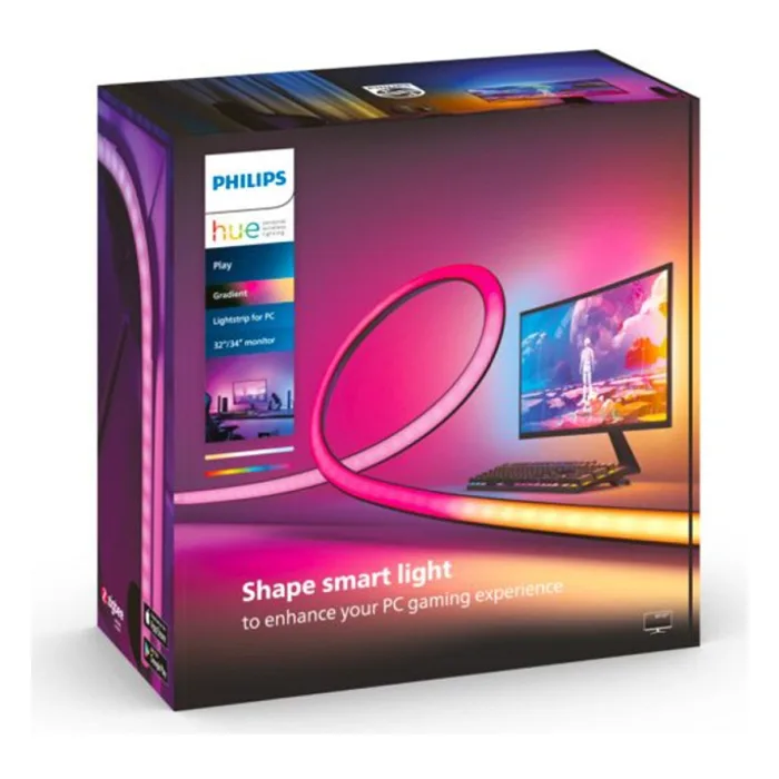 Philips Hue Play Gradient Lightstrip 24"-27" PC Monitör Akıllı Şerit LED