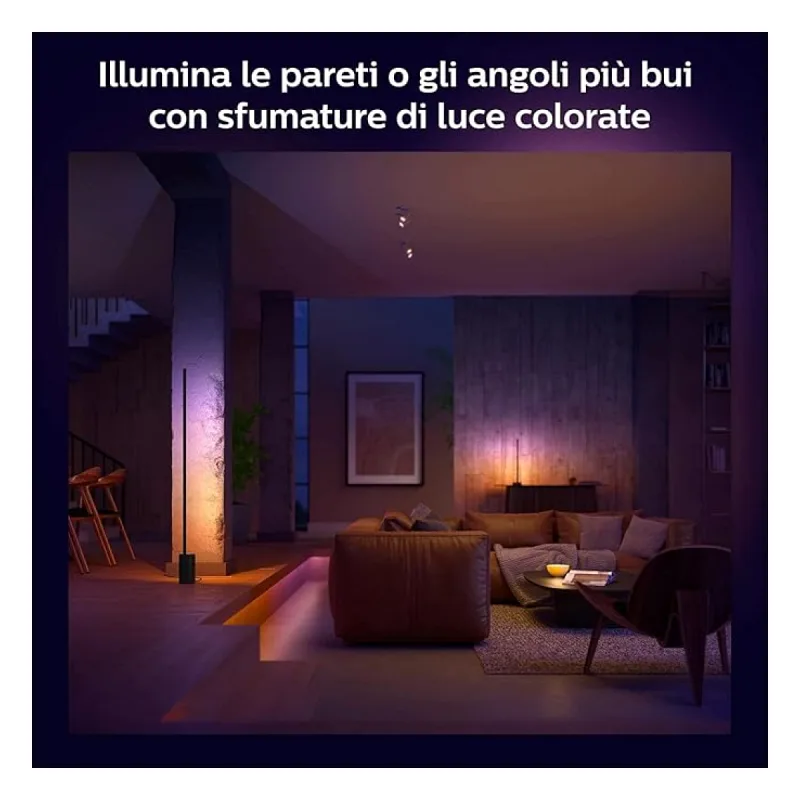 Philips Hue Gradient Signe Zemin Işığı - Siyah