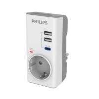 Philips PD20WQC Hızlı Şarj 1 x USB-C 2 X USB-A Tekli Akım Korumalı Priz*40