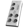 PHİLİPS SPN7060WA/62 5 USB GİRİŞLİ 6'LI 2 M ANAHTARLI AKIM KORUMALI PRİZ