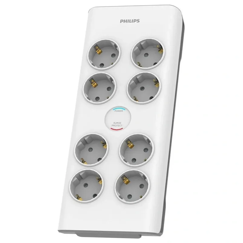 Philips SPN7080WA/62 900 Joule 8'li 2 m Akım Korumalı Priz