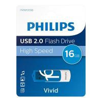 Philips USB 2.0 Flash Drive Vivid Edition (Blue) 16GB