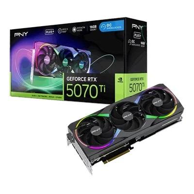 PNY GeForce RTX 5070 Ti ARGB OC 16GB GDDR7 256 Bit DLSS 4 Ekran Kartı