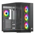 Power Boost PBA4375B-750W ARGB Fanlı Siyah 750 W ATX Oyuncu Kasası