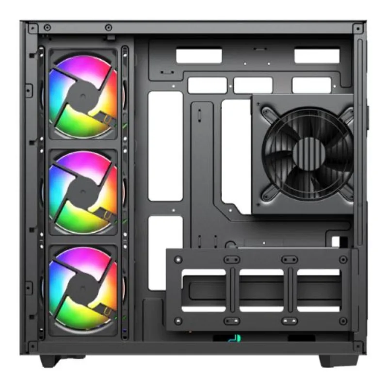 Power Boost PBA4375B-750W ARGB Fanlı Siyah 750 W ATX Oyuncu Kasası