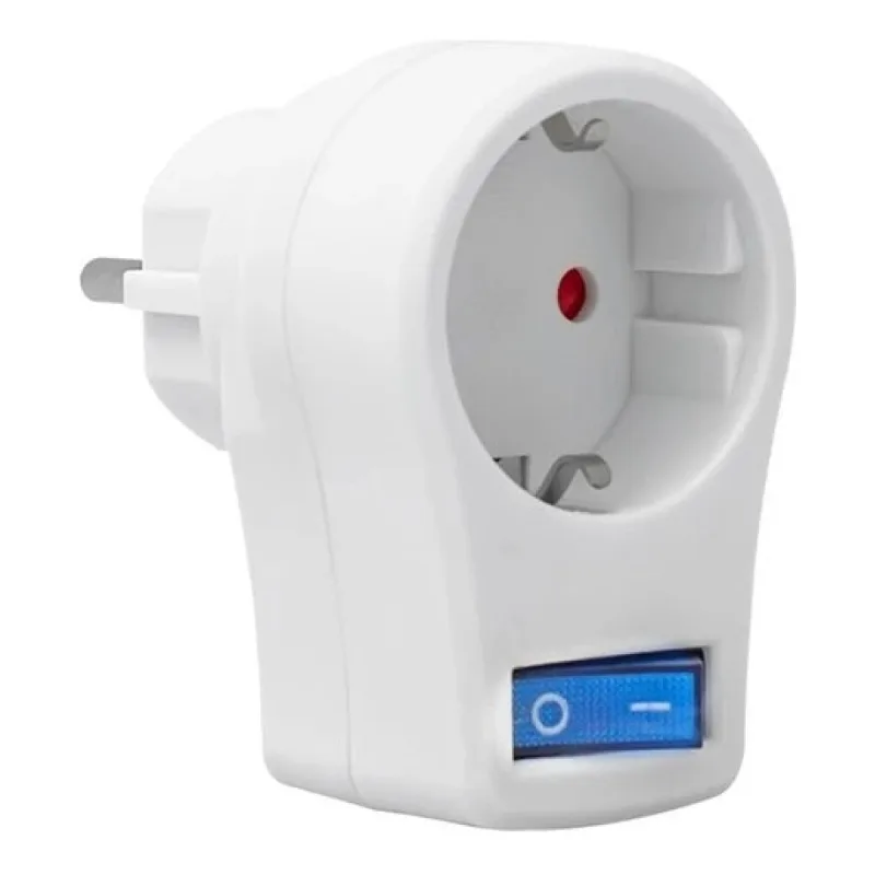 Powermaster 16816 Anahtarlı Tekli Akım Korumalı Priz