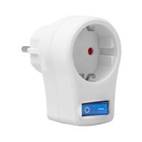 POWERMASTER 16816 TEKLİ AKIM KORUMALI PRİZ BEYAZ (10A-2510W)
