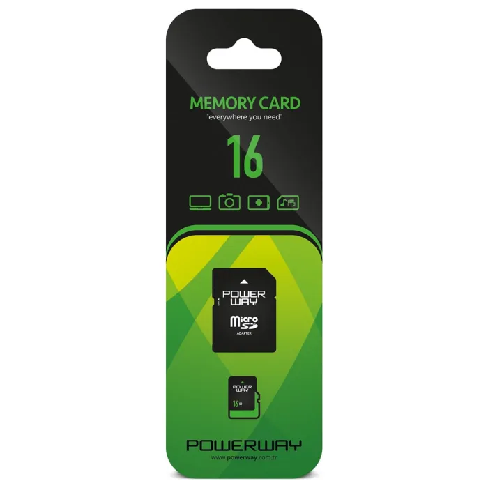 Powerway 16 GB Micro SD Kart