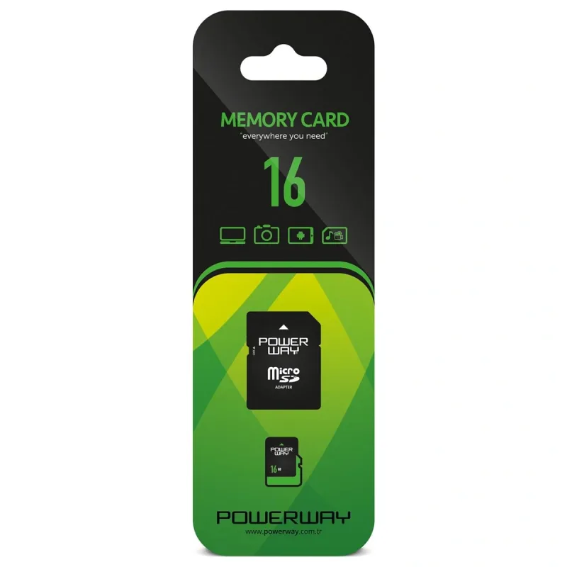 Powerway 16 GB Micro SD Kart