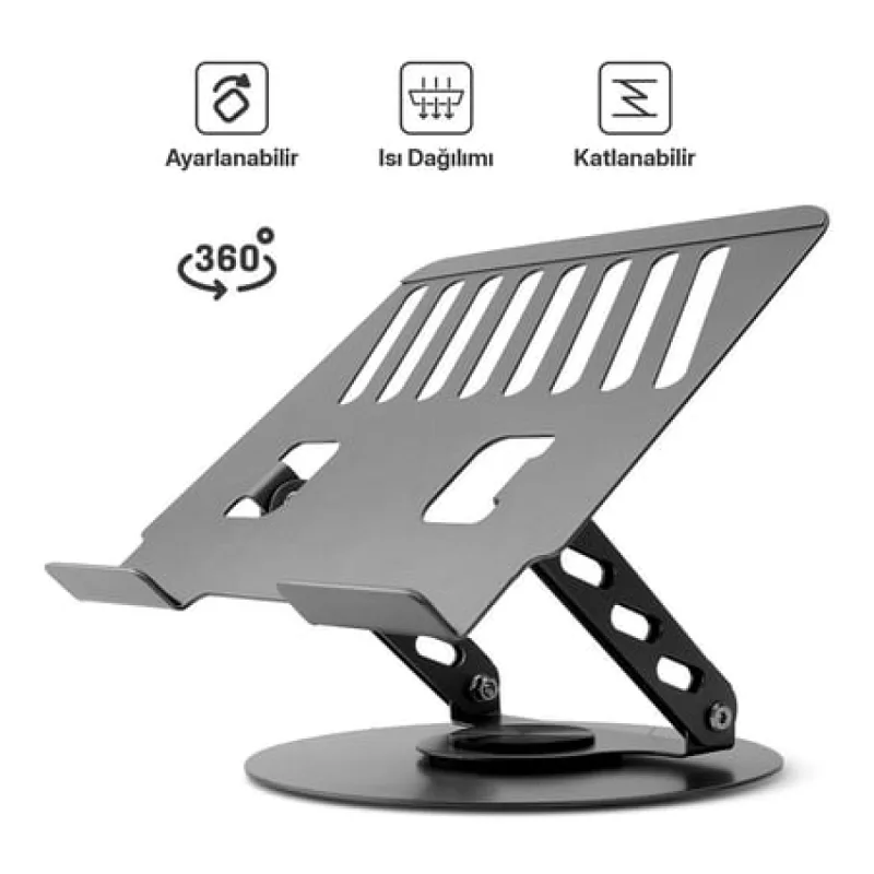 Powerway XR 99 Laptop Stand Metal 360 Derece