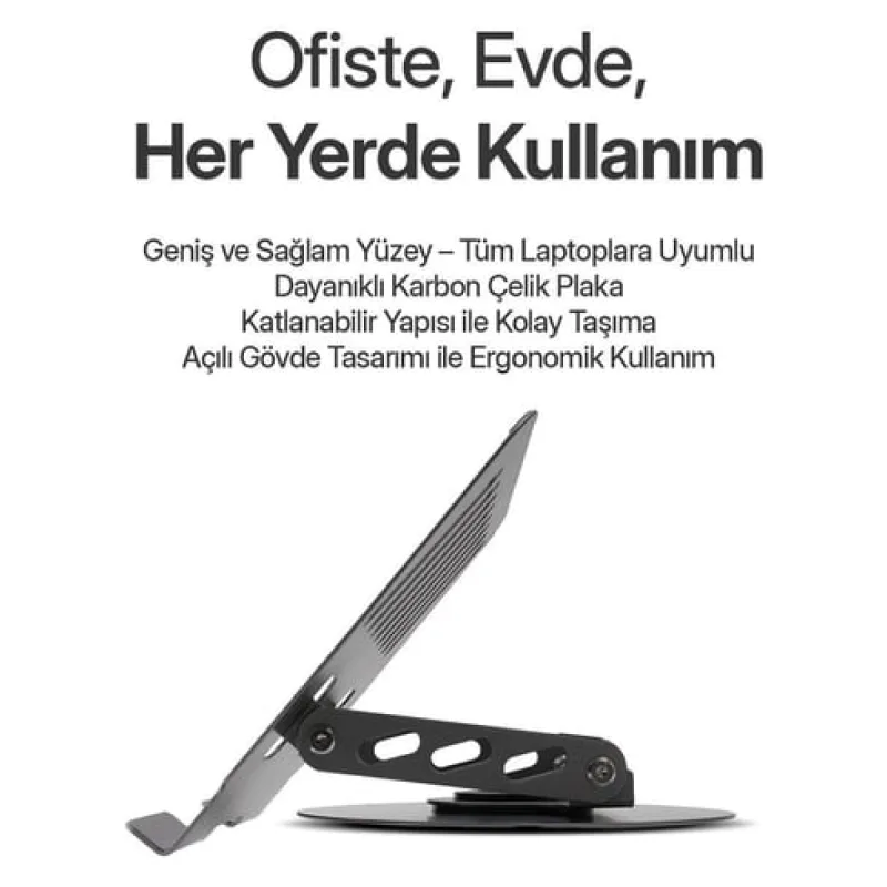 Powerway XR 99 Laptop Stand Metal 360 Derece