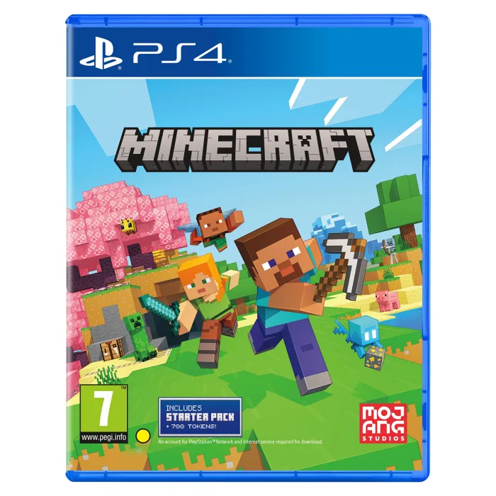 PS4 Minecraft Starter Oyun (PSVR Uyumlu)