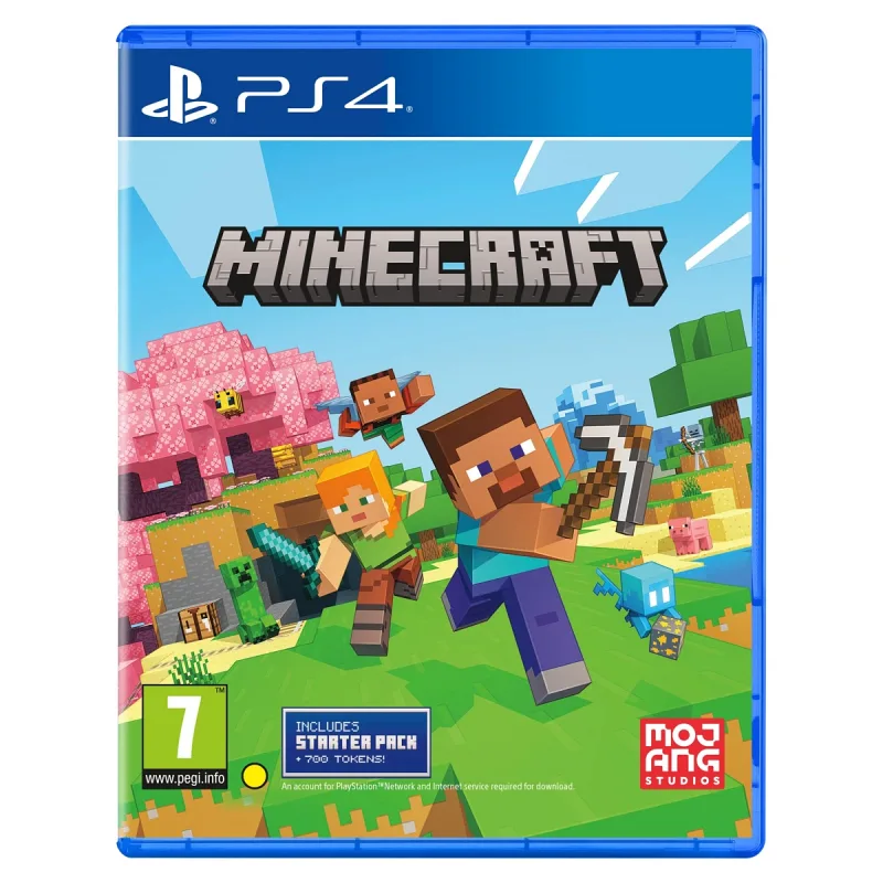 PS4 Minecraft Starter Oyun (PSVR Uyumlu)