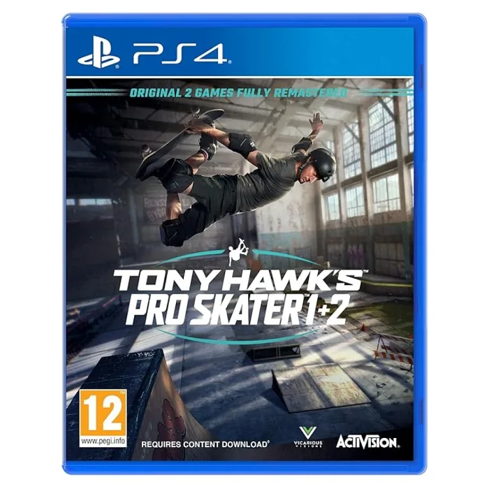 PS4 Tony Hawk's Pro Skater 1 + 2 Oyun