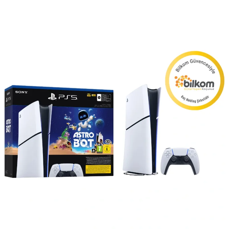 SONY PS5 DİJİTAL SLİM 1TB BİLKOM GARANTİLİ ASTRO BOT DİJİTAL OYUN HEDİYELİ