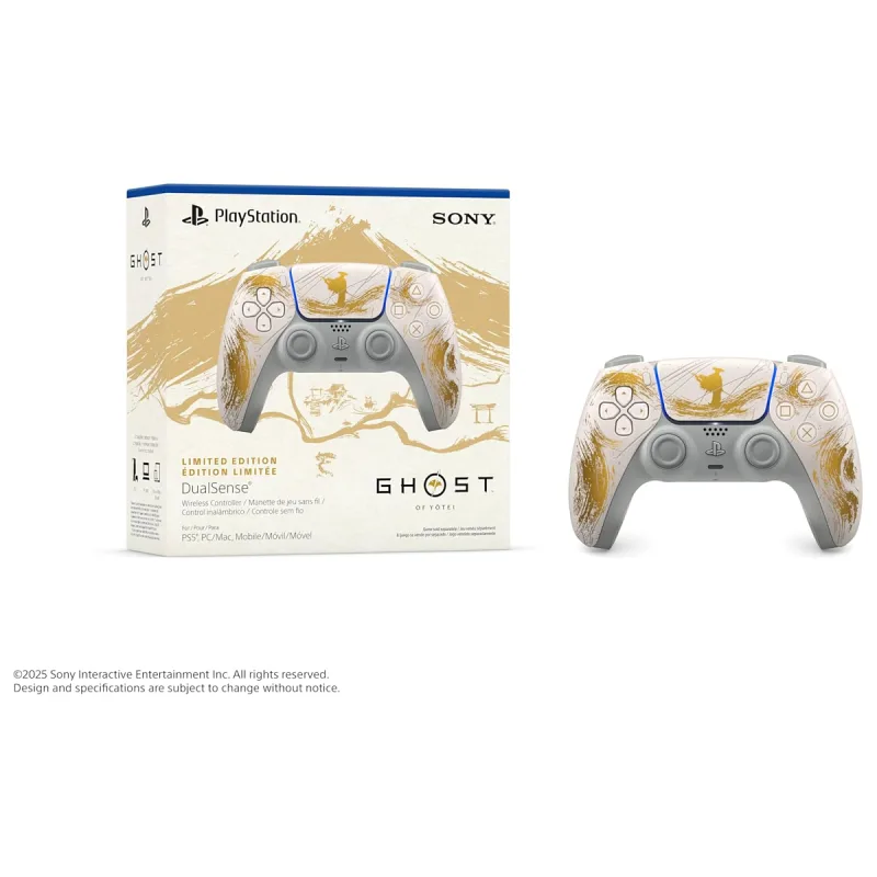 Sony DualSense Gold Ghost Of Yötei Edition Kablosuz PS5 Oyun Kolu