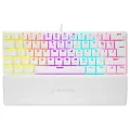Rampage Ally K11 Beyaz TKL Red Switch Kablolu Mekanik Oyuncu Klavyesi