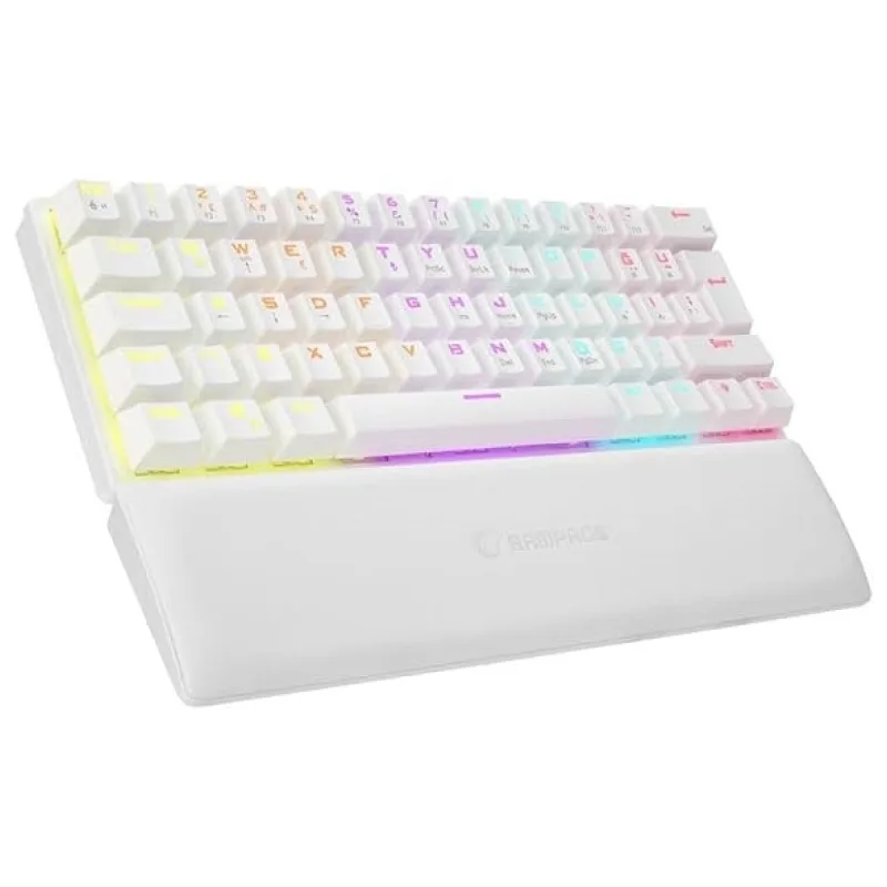 Rampage Ally K11 Beyaz TKL Red Switch Kablolu Mekanik Oyuncu Klavyesi