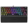 Rampage Ally K11 Siyah TKL Red Switch Kablolu Mekanik Oyuncu Klavyesi