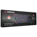 RAMPAGE BYGAME-K1 RGB LED FRAME RAİNBOW MEKANİK RED SWITCH GAMİNG OYUNCU KLAVYESİ