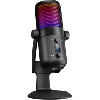 Rampage DİYEZ Siyah RGB Ses Göstergeli Masaüstü Mikrofon