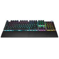RAMPAGE KB-R28 Blade Plus Gökkuşağı Aydınlatmalı Tam Türkçe Red Switch Mekanik Kablolu Gaming Klavye Siyah Gümüş