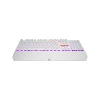 RAMPAGE KB-R86 UMBRA BEYAZ USB RAİNBOW AYDINLATMALI RED SWİTCH MEKANİK GAMİNG OYUNCU KLAVYE