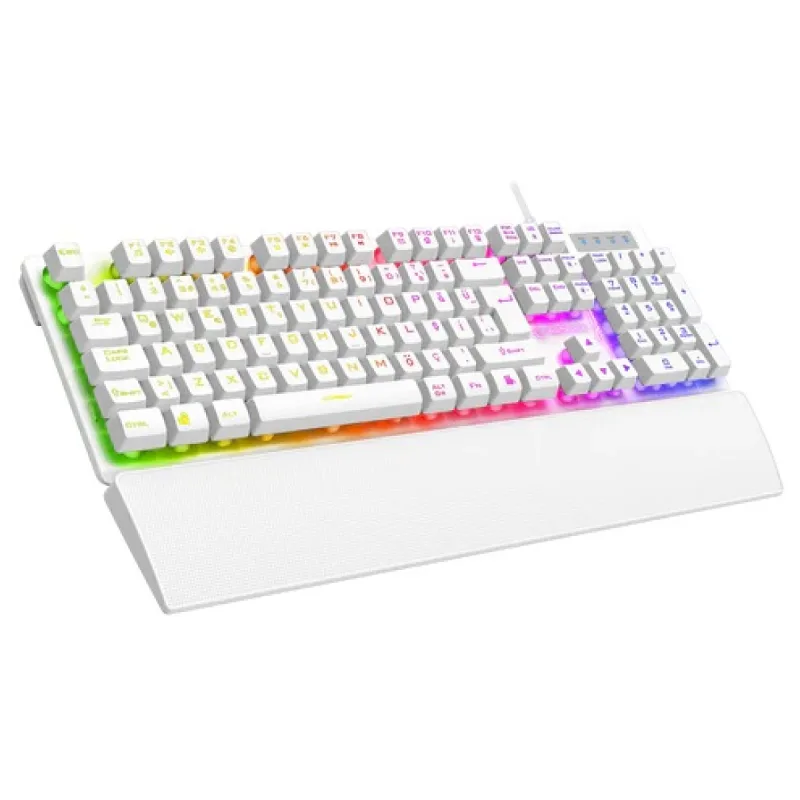 Rampage KM-RX7 Fortuna V2 Beyaz Kablolu Oyuncu Klavye Mouse Seti