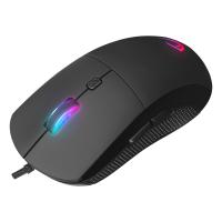 RAMPAGE RADIANT M1 MAKROLU SİYAH 7200 DPİ RGB AYDINLATMALI GAMİNG OYUNCU MOUSE