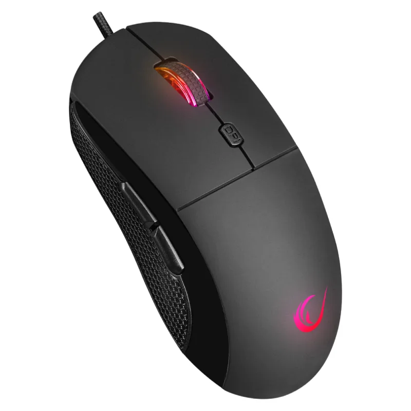 Rampage Radiant M1 Siyah Makrolu Optik Kablolu Oyuncu Mouse