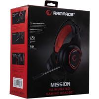RAMPAGE RM-K23 MISSION KIRMIZI GAMİNG OYUNCU MİKROFONLU KULAKLIK