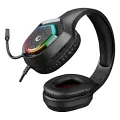 RAMPAGE RM-K90 VECTOR SİYAH RGB LED 3,5MM GAMİNG MİKROFONLU OYUNCU KULAKLIĞI