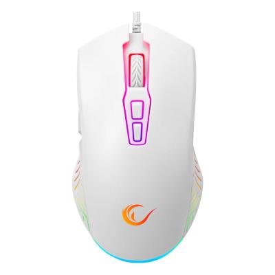 RAMPAGE SMX-G68 SPEAR FULL RGB 7200DPI 7D MAKROLU GAMİNG OYUNCU MOUSE BEYAZ