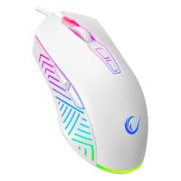 RAMPAGE SMX-G68 SPEAR FULL RGB 7200DPI 7D MAKROLU GAMİNG OYUNCU MOUSE BEYAZ