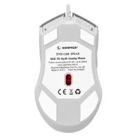 RAMPAGE SMX-G68 SPEAR FULL RGB 7200DPI 7D MAKROLU GAMİNG OYUNCU MOUSE BEYAZ